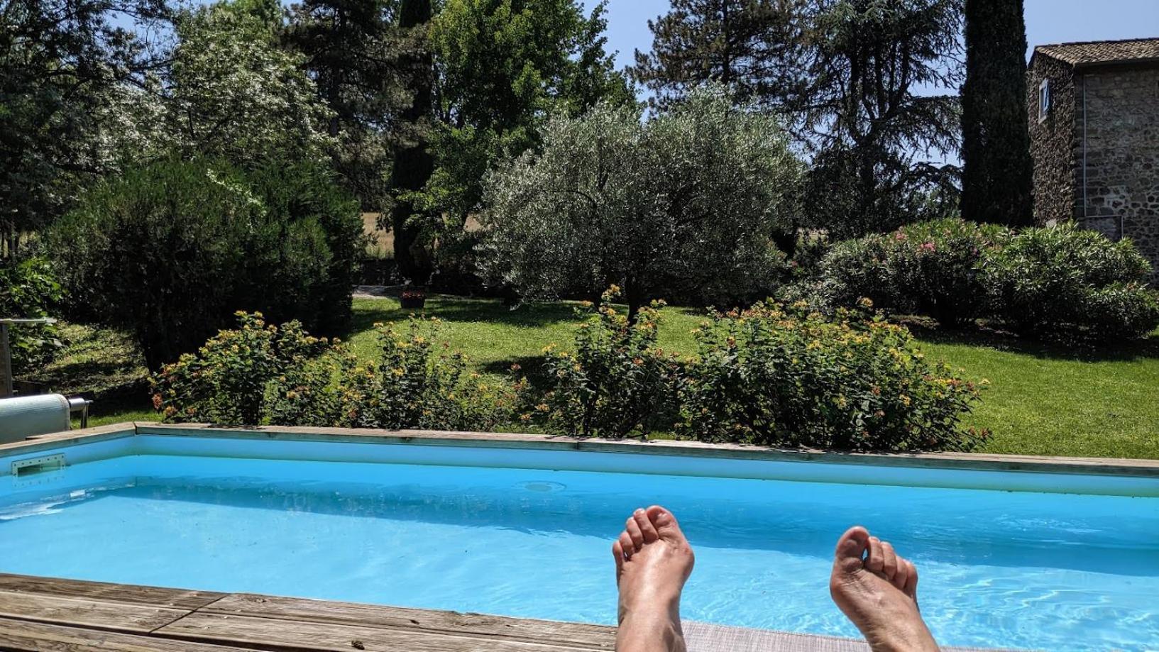 Domaine Insolite Du Petit Moras Chomérac Exteriör bild